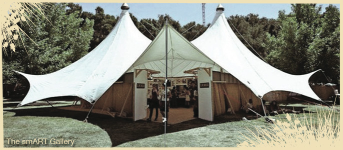 The SMART Gallery Tent